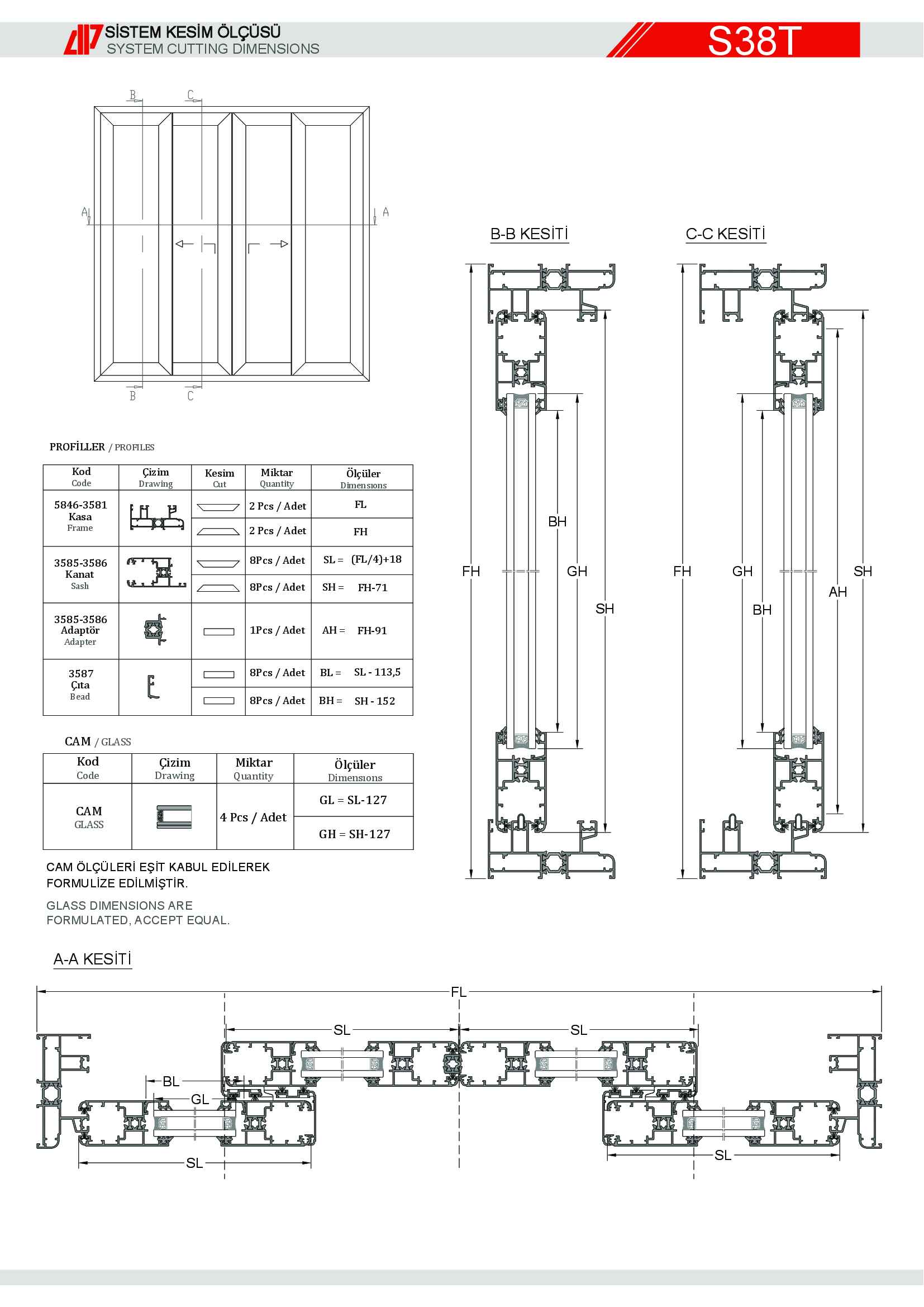 Sürme Yalıtımlı Alüminyum 66